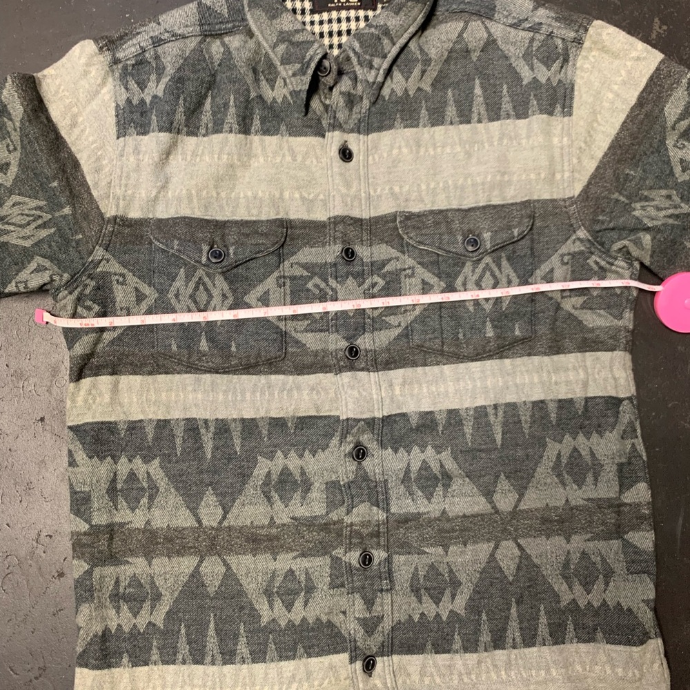 RRL Grey Flannel Size S 100% Wool